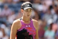 Garbine Muguruza pictured at the 2022 US Open - Day 6.